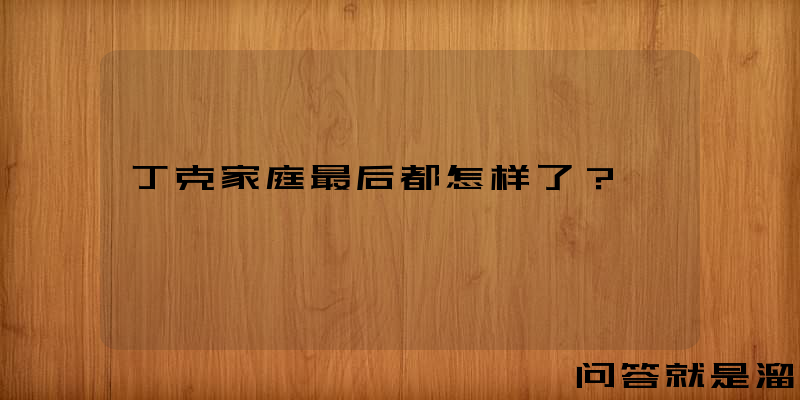 丁克家庭最后都怎样了？