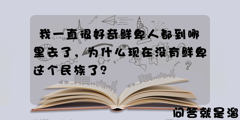 我一直很好奇鲜卑人都到哪里去了，为什么现在没有鲜卑这个民族了？