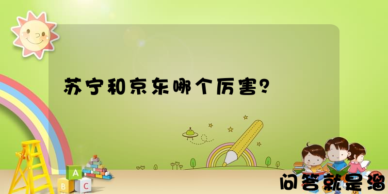 苏宁和京东哪个厉害？